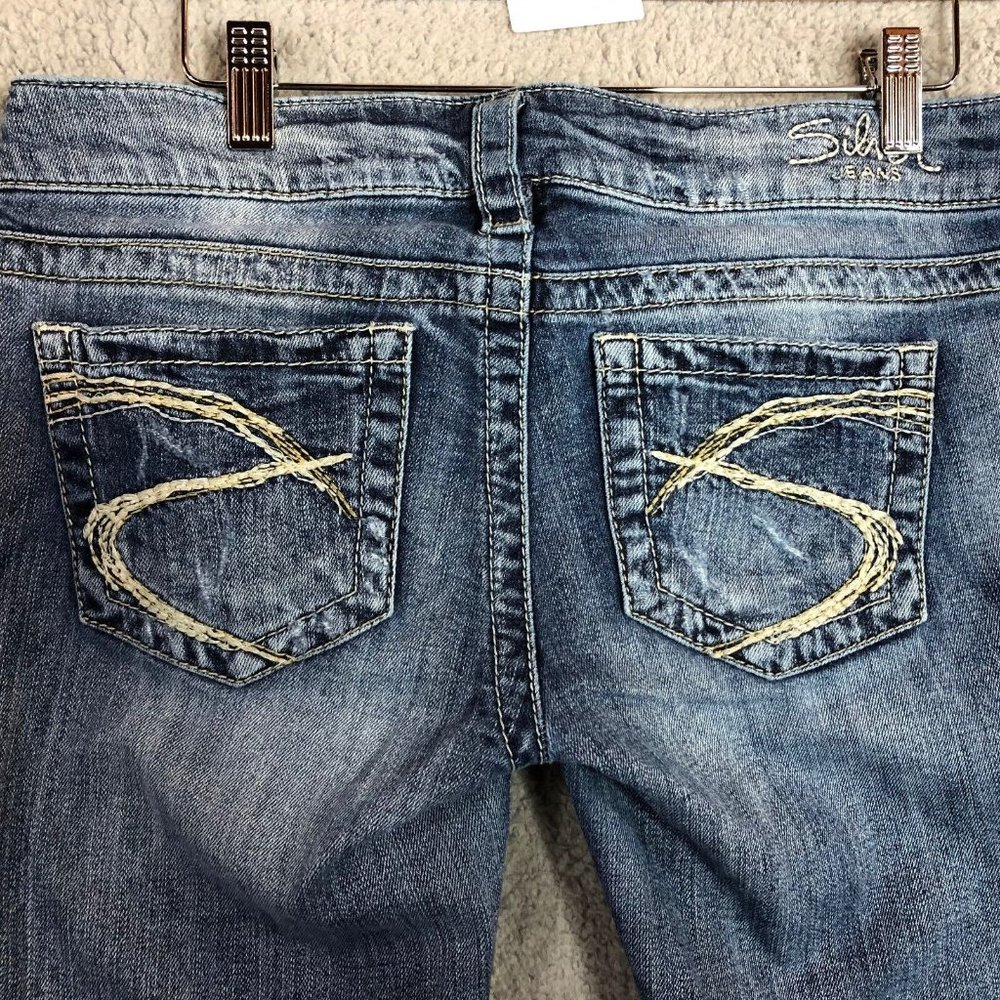 Silver Tuesday Distressed Bootcut Jeans Women's Size 29